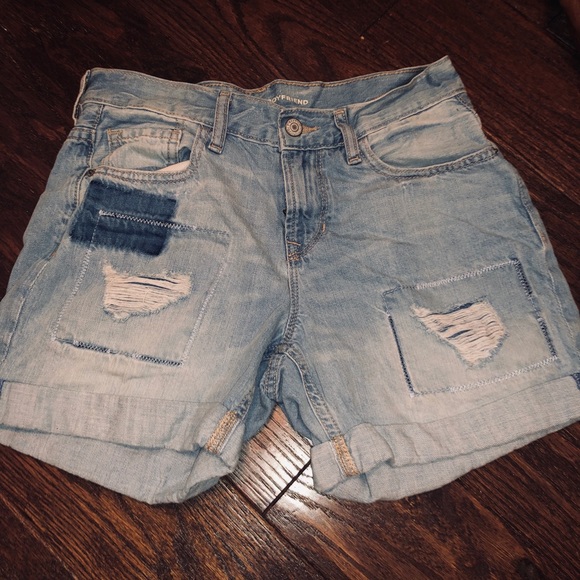 old navy boyfriend jean shorts - Picture 1 of 5